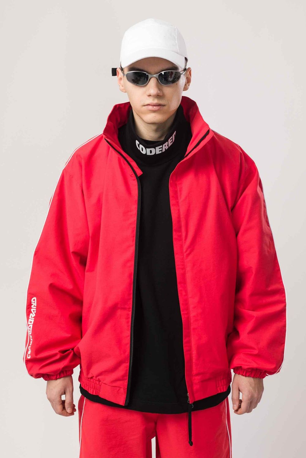 Олимпийка Codered Piping 24 красная