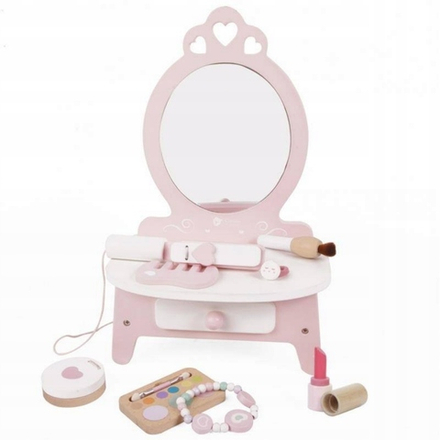 Classic World Деревянный туалетный столик для девочки с зеркалом CW50543