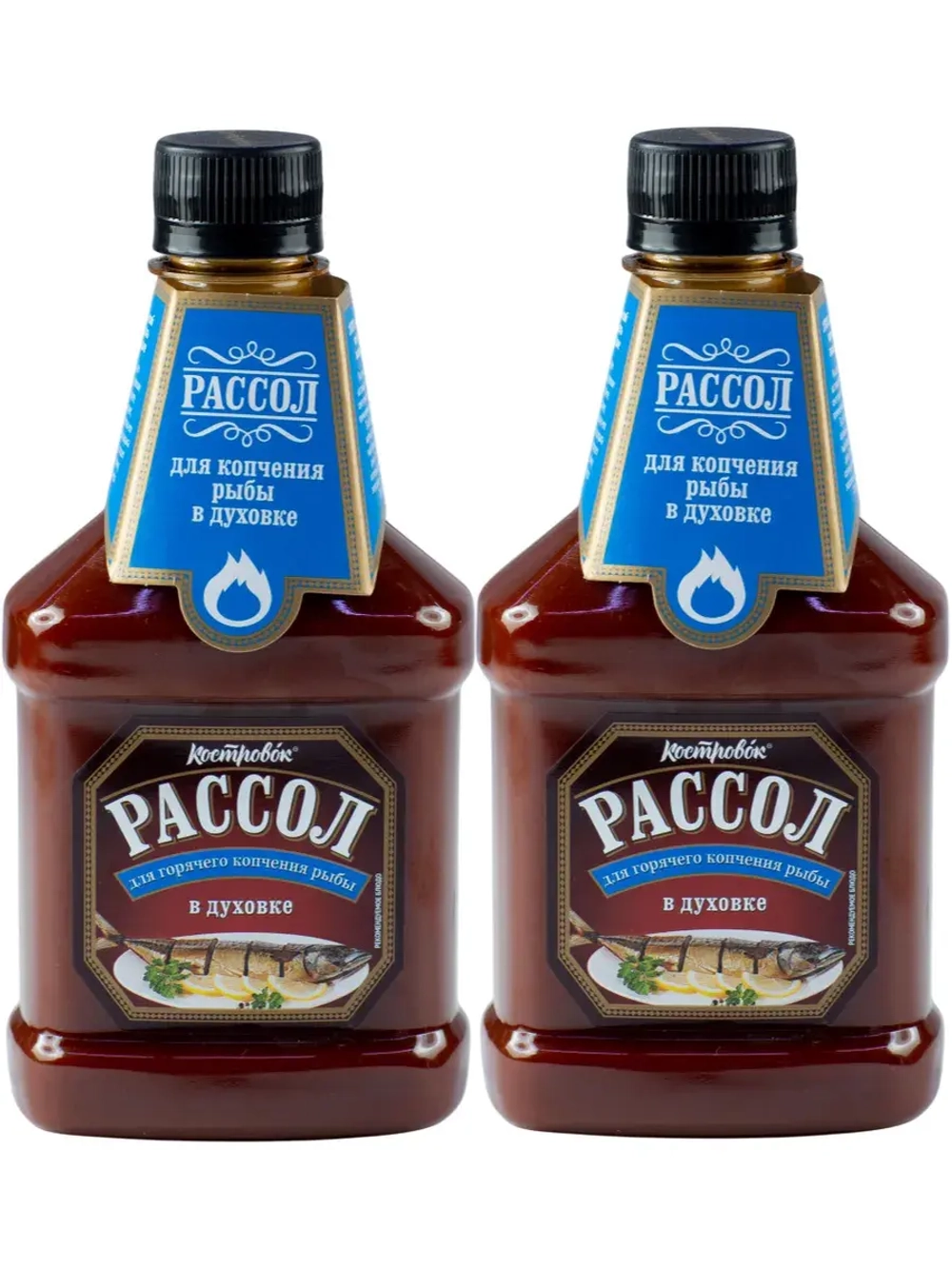 Рассол для копчения Рыбы в духовке 420 г * 2 шт