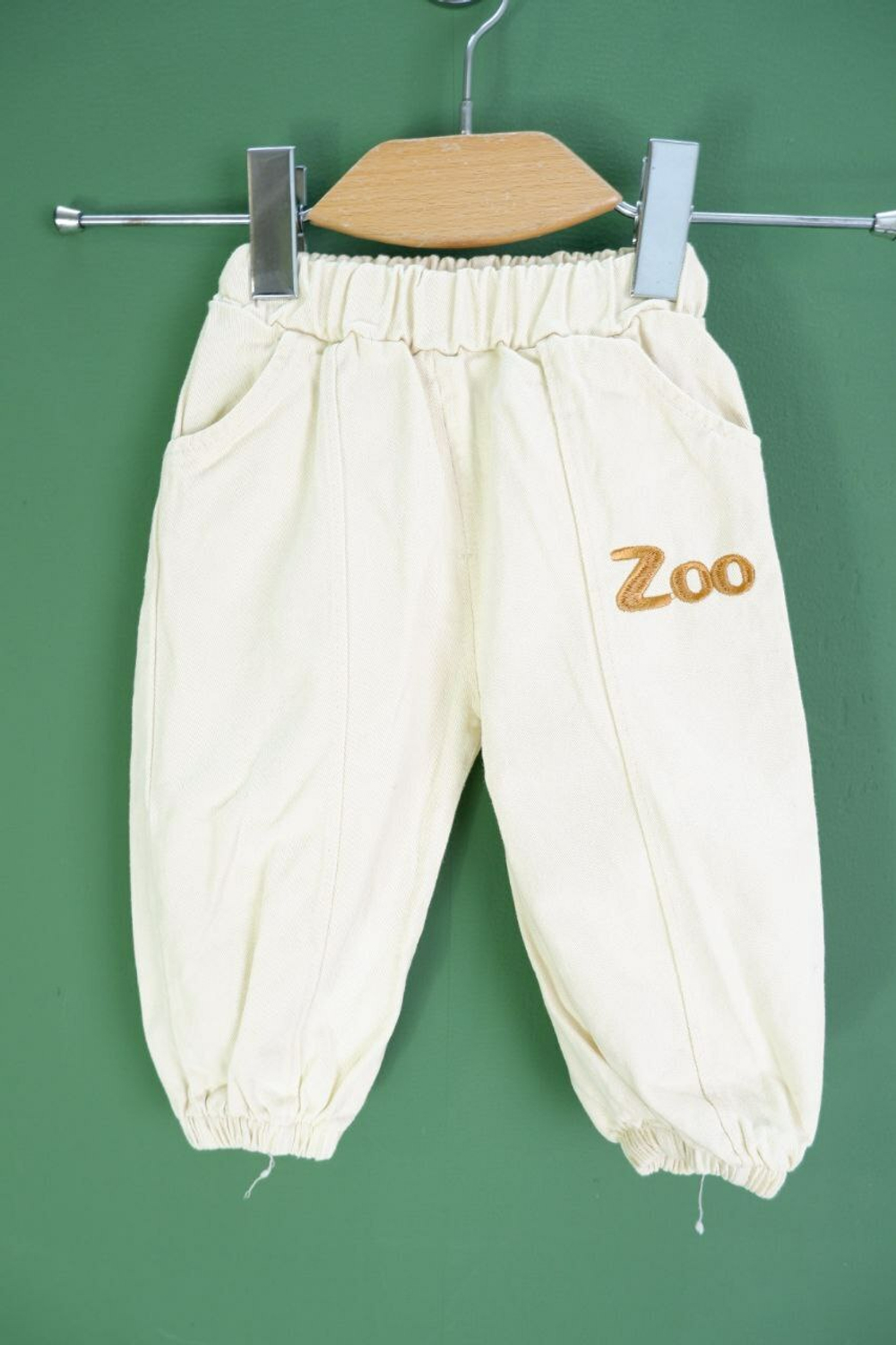 Штаны хлопковые повседневные на 1-2 года