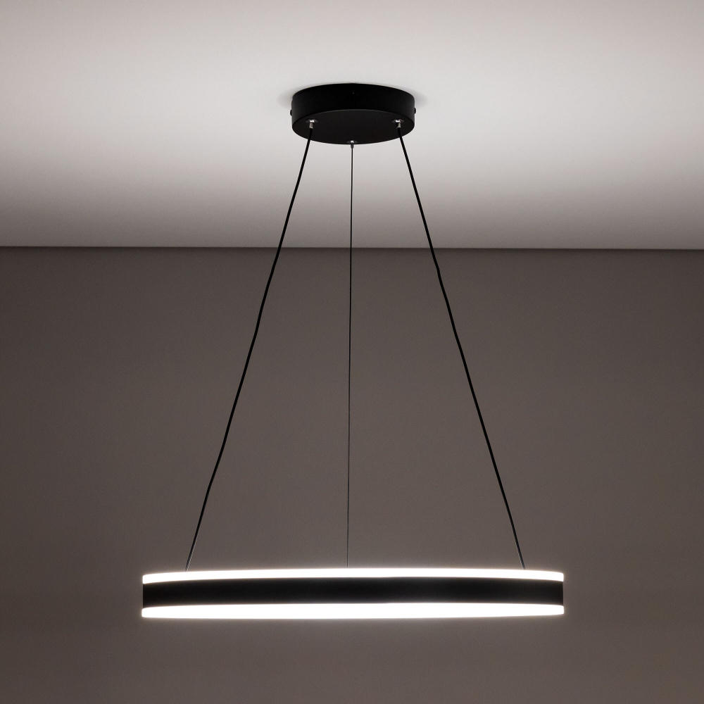 Citilux Дуэт CL719501 LED Люстра подвесная с пультом Чёрная