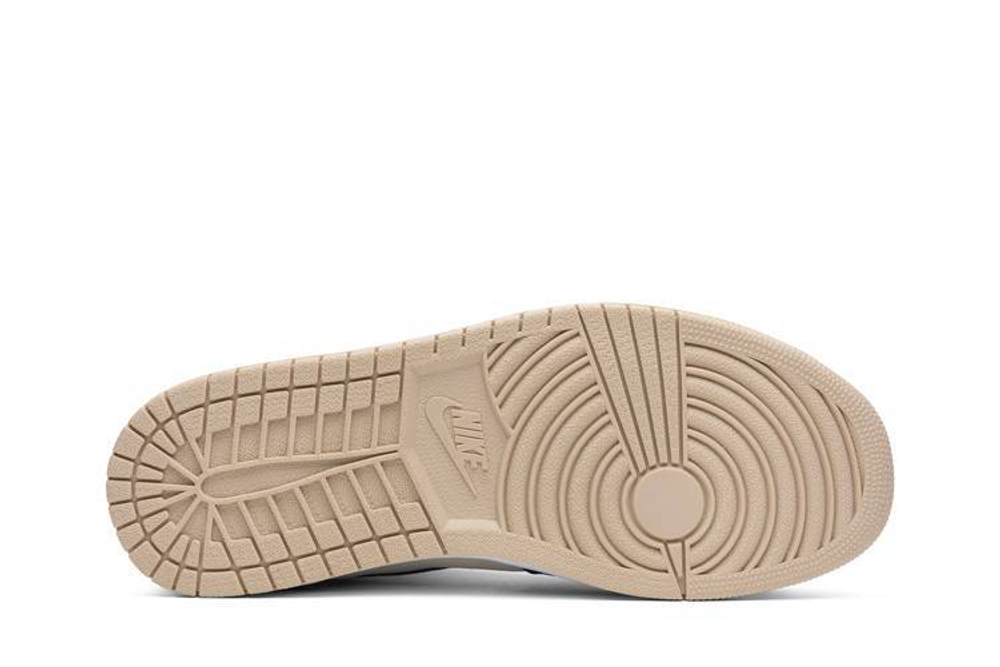 Кроссовки Jordan Air Jordan 1 Retro Premium Midnight Navy Light Cream (Женская размерная сетка)
