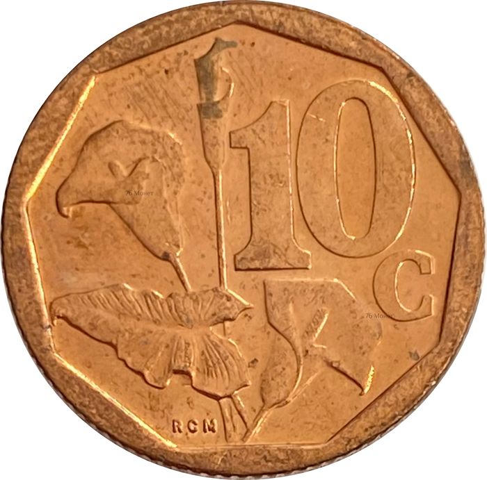 10 центов 2018 ЮАР