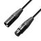 Adam Hall K4KMMF2000 - кабель микрофонный OOC XLR (F) - XLR (M), 2 x 0.22 мм2, 20 м, черный