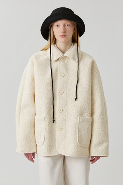 Куртка из молочного букле