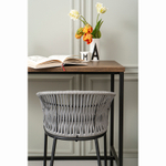 Стул полубарный Haugen, темно-серый/светло-серый