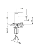 Смеситель для раковины FRAP F1085-9