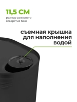 Бак выносной для теплообменника вертикальный 78 л, AISI 439 0,5 мм