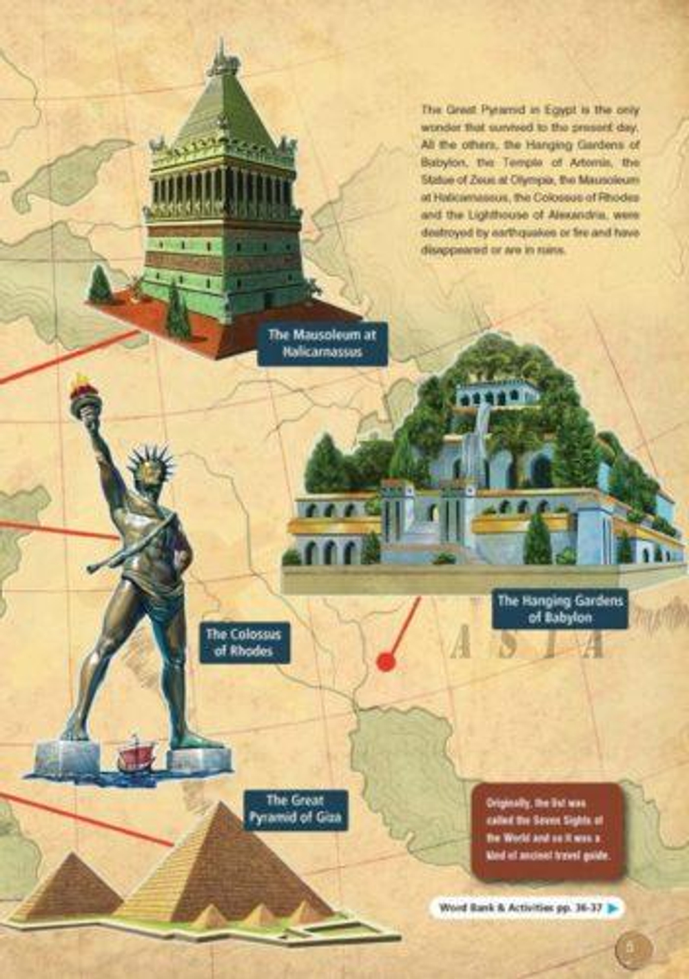 The 7 Wonders of the Ancient World. Уровень В1+/В2 (9-11 класс) Книга для чтения с доступом к интерактивному приложению