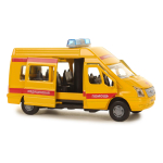 Модель ин. мет. "Ford Transit. Реанимация" 13см. звук-свет, дв., баг. коробка SB-13-02-A-WB (Технопарк)