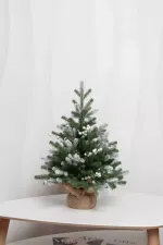 Настольная елка искусственная "Амелия" (литая хвоя) высота 60 см / 90 см