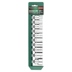 Головки, набор 10пр., 1/2''(6гр.) RockFORCE RF-010-5 MSA