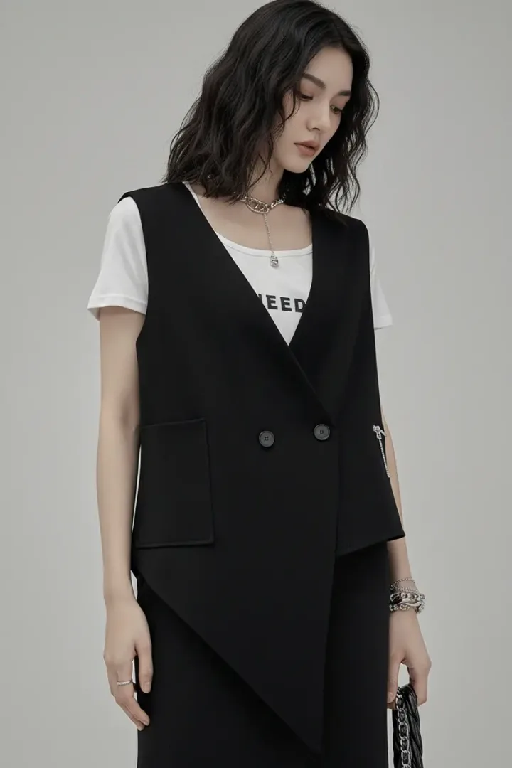 Женский жилет и юбка «IKLO»