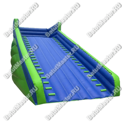 Надувная горка для зорба "Blue ramp"