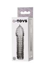 Насадка на пенис A-Toys by TOYFA Boyn, TPR, прозрачный, 15,2 см