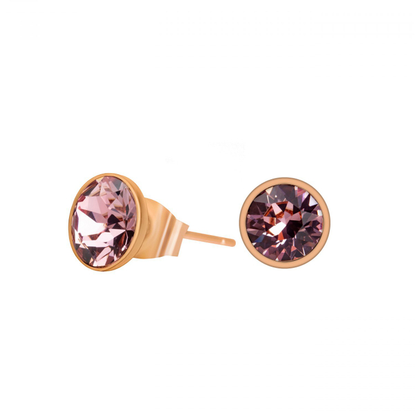 Серьги-пусеты Fiore Luna Light Rose SWE298 LR RG