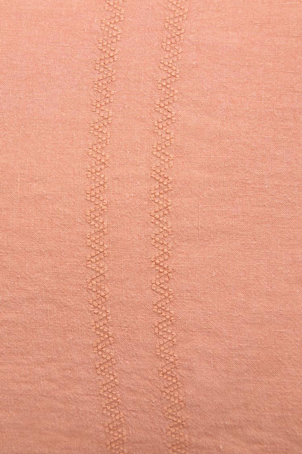 ZARA HOME ЛЬНЯНОЙ ЧЕХОЛ ДЛЯ ДЕКОРАТИВНОЙ ПОДУШКИ, РОЗОВЫЙ