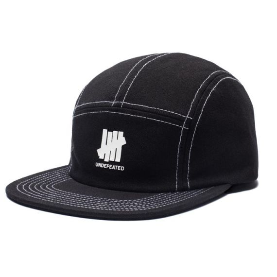 UNDEFEATED Canvas Camp Hat Logo