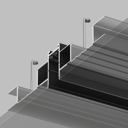 TR2013-BK Встраиваемый шинопровод SMART 3м под ГКЛ, черный