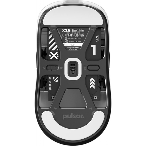 Игровая мышь Pulsar X2 A Wireless Size 1 (Mini) Black/White (PX2A13)