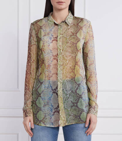 Рубашка GUESS - зеленый(W3RH66 WDW52)