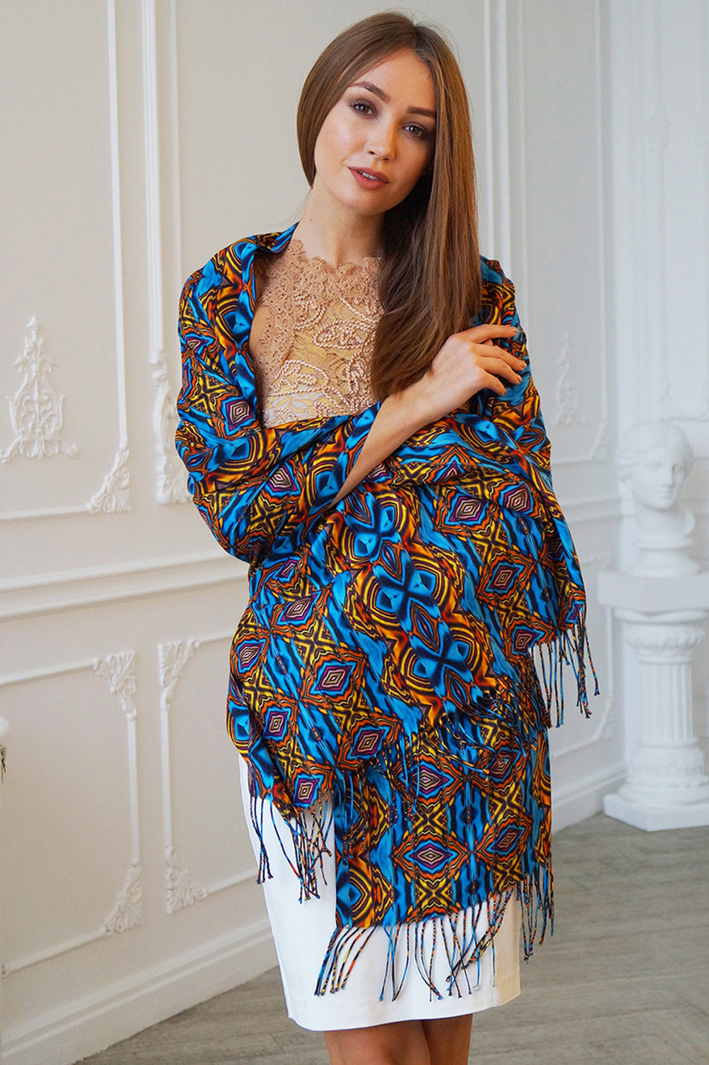 LIGVIANNI Палантин Kerchief Elegance