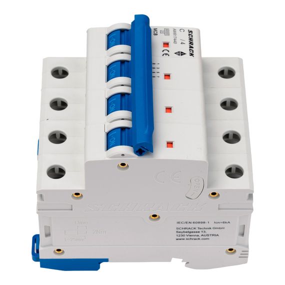 Автоматический выключатель Schrack Technik 4P C 63A 6kA Amparo AM617463--