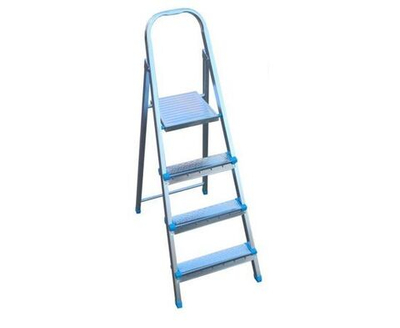 Стремянка 4 ступени Лестница складная Инструменты для ремонта дома и строительства Perilla Dogrular ЯРУС ЭКО АРТ 122204