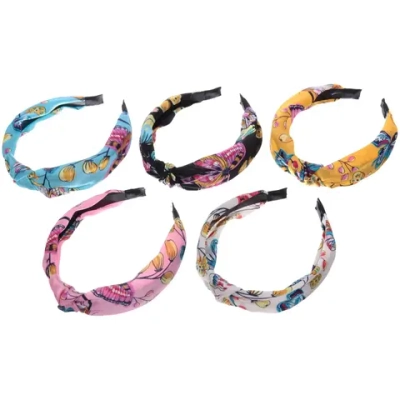 Ободок для волос «Calista - Alex», ширина 2,8см, микс 6 цветов