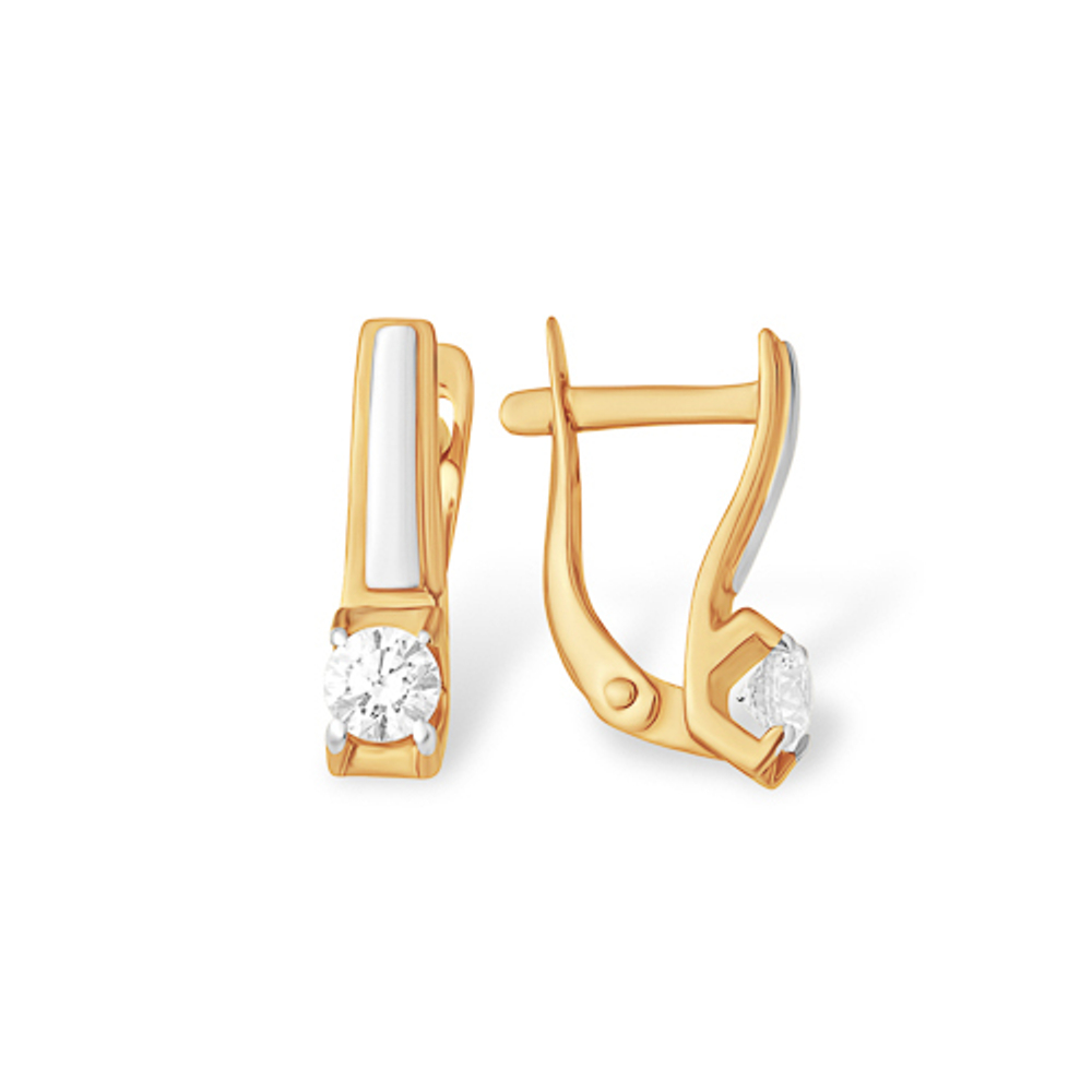 Серьги из золота 585 пробы