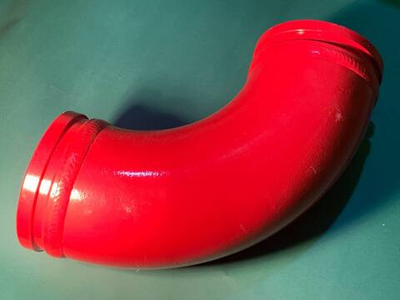 Второе колено DN150 (175-175 мм)