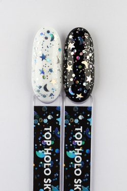 Топ Milk Top Holo Sky