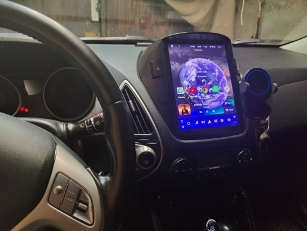 Магнитола для Hyundai Tucson 2 LM, iX35 2009-2015 - Teyes TPRO 2 экран 9.7" в стиле "Тесла" на Android 10, ТОП процессор, 4G SIM-слот