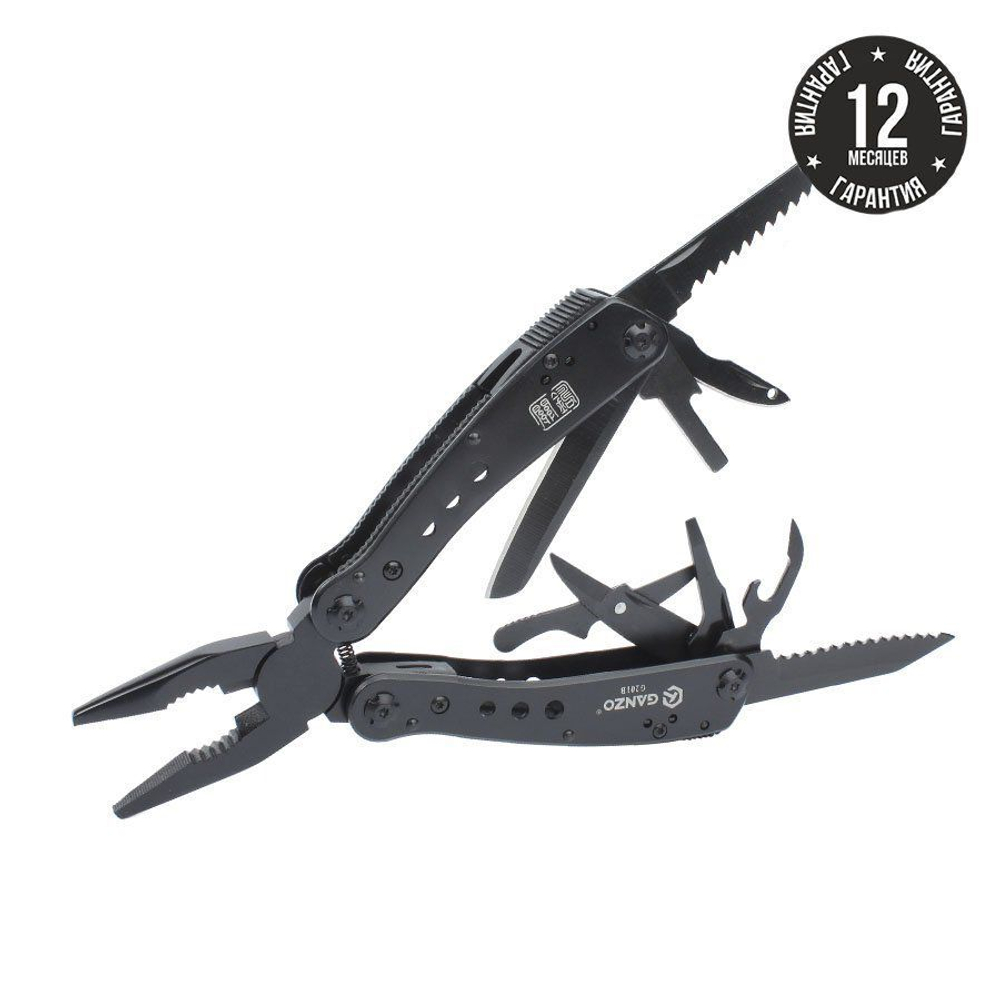 Мультитул Ganzo G201-B (22 в 1) черный