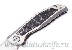 Нож Широгоров Флиппер F95NL Gen5 Black TC M390 MRBSфотография - 5