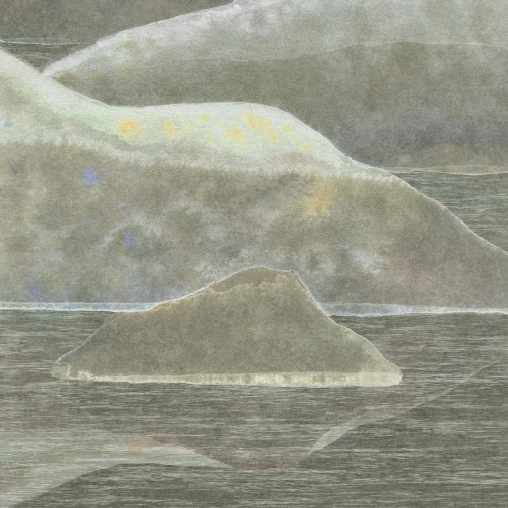 Бесшовная фреска ECO текстиль OSLO-FJORD, 2,7 м (Ширина 4 м)