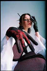 Перчатки Two Black dragon черные