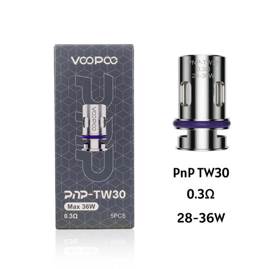 Испаритель Voopoo PnP-TW30 0.3ohm / 28-36W (Drag E60 / Drag H80S)
