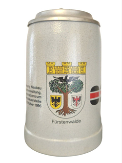 Кружка пивная "Герб Фюрстенвальда" Германия