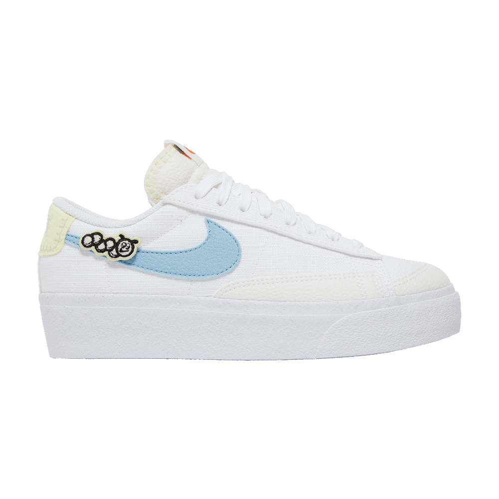 Кроссовки Nike Blazer Low Platform Next Nature "Air Sprung" (Женская размерная сетка)