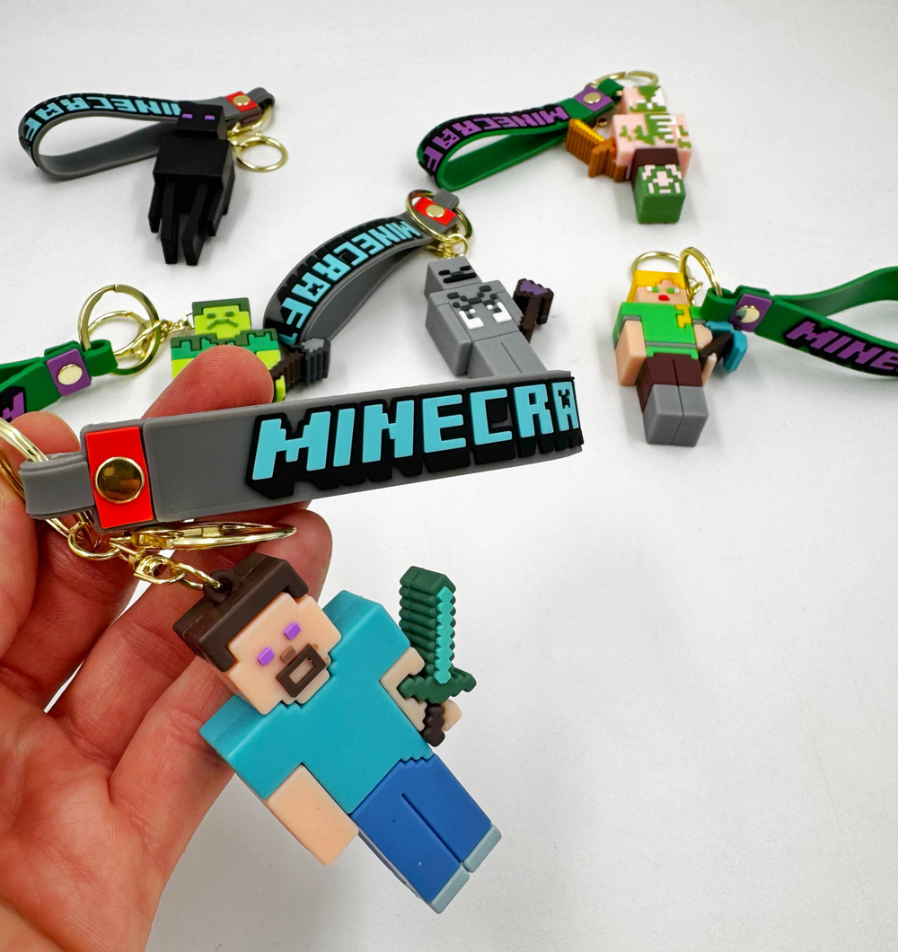 Брелоки Майнкрафт 3.0 оптом