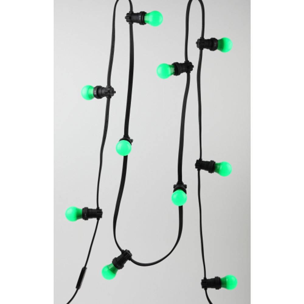 Лампа светодиодная ЭРА STD ERAGL50-E27 3Вт груша зеленый для белт-лайт Е27