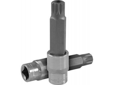 121716T Насадка торцевая 1/2"DR с вставкой-битой TAMPERPROOF SPLINE, M16H, 100 мм