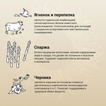 Сухой корм CRAFTIA NATURA для щенков средних и крупных пород из ягненка с перепелкой 640 г