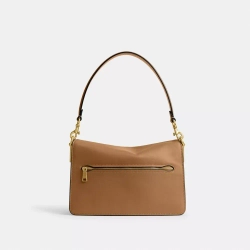 COACH СУМКА ЧЕРЕЗ ПЛЕЧО TABBY CHAIN, МЕДОВО-КОРИЧНЕВЫЙ