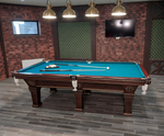 Бильярдный стол Шарм 9 футов (пирамида, пул)