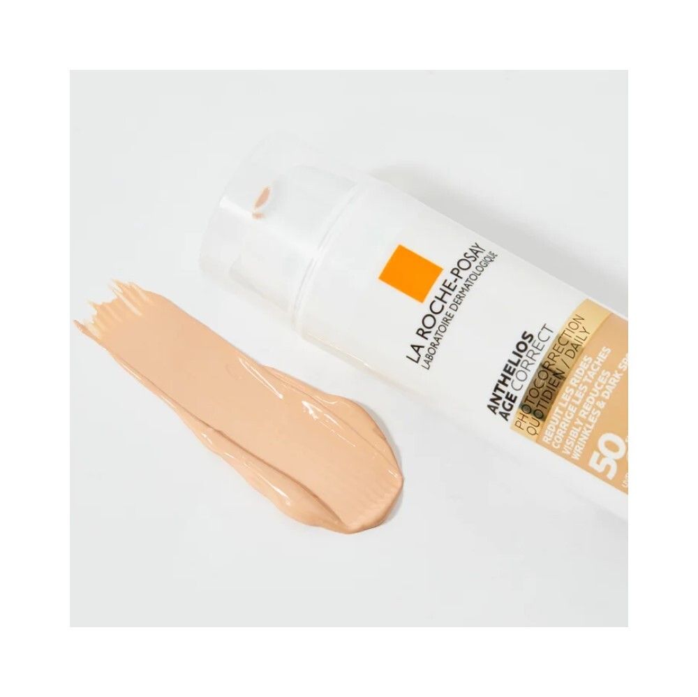 La Roche-Posay Anthelios Age Correct CC Cream Солнцезащитный антивозрастной CC крем SPF 50, 50 мл