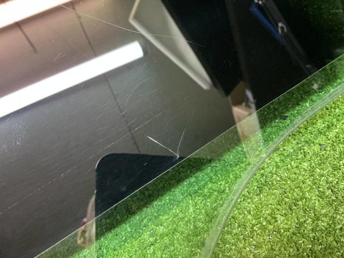 Стекло двери заднее правое VW Polo 6 (2020-2022)