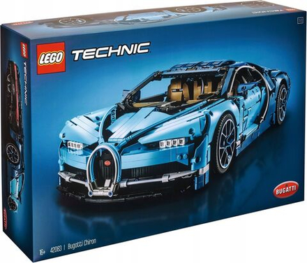 Конструктор LEGO Technic Bugatti Chiron Бугатти Широн синий 42083