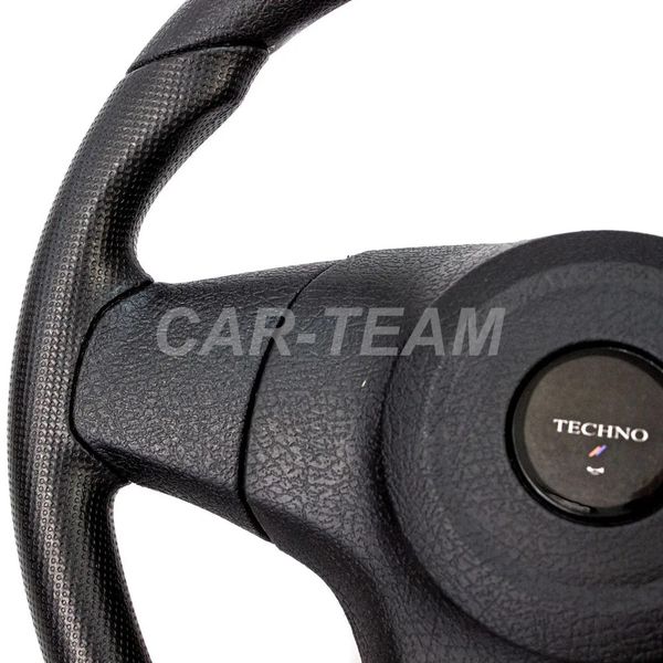 Руль анатомический "Travel Sport" с эмблемой Techno на ВАЗ 2101, 2105, 2106, 2107, Нива 4Х4